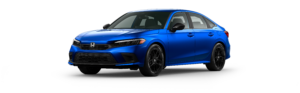 blue Honda Civic Sport